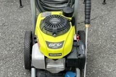 Renting out with online payment: Ryobi Gas Power Washer - 3000 psi