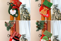 Comprar ahora: 100pcs Christmas tree socks pendant scene layout props