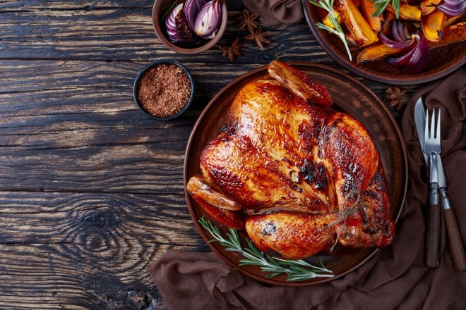 Roasted Chicken Party on the Beach