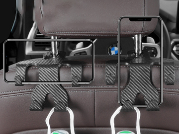 Buy Now: Car rear seat back hook mobile phone holder - 30pcs