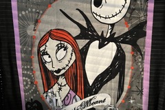 Selling with online payment: Disney Nightmare Before Christmas Jack & Sally Fleece Blanket wit