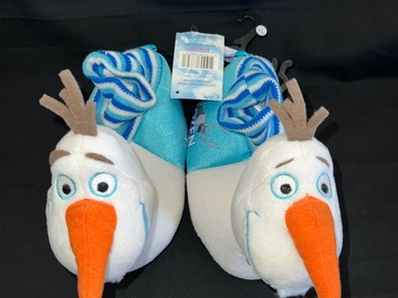 Selling with online payment: Brand New Disney Frozen Olaf Slippers Kids size 9/10 Never Worn S