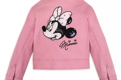 Selling with online payment: Brand New Pink Disney Minnie Mouse Trucker Jacket For Girls Size 