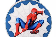 Selling with online payment: NWT Kids Disney Spider-Man Round Backpack Marvel Back to School B