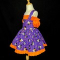 Selling with online payment: Mickey and Minnie Mouse Halloween Suspender Skirt Custom Made siz