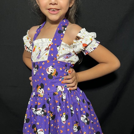 Minnie mouse suspender skirt online