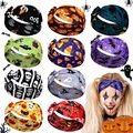 Buy Now: Halloween Print Sweat Absorbing Athletic Headband - 34pcs