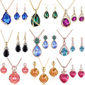Buy Now: 40 Sets Elegant Women's Crystal Necklace Earrings Sets