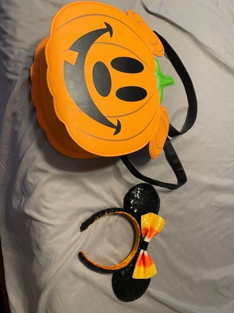 Loungefly pumpkin mickey cheap