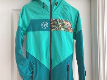 Winter sports: Jade green ski jacket size XXS
