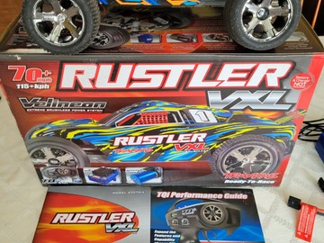Selling: Traxxas Rustler VXL 2WD Like New & FAST