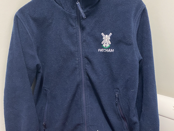 Selling With Online Payment: Patcham Junior School Navy Blue Fleece Age 9-10 
