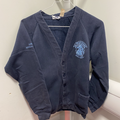 Selling With Online Payment:  St Mary’s Navy Blue Cardigan Age 11-12