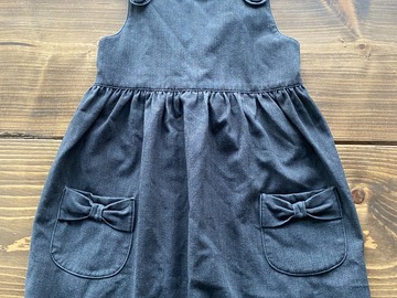 Selling With Online Payment: Grey Pinafore Style Dress 4yrs