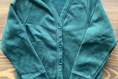 Selling With Online Payment: Green Sweatshirt Cardigan 6yrs