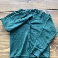 Selling With Online Payment: Green Sweatshirt Cardigan 7yrs