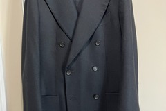 Selling with online payment: Black Flannel Havana Suit Size 40R