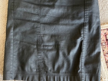Selling: Black denim stretch skirt