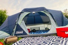Rent per day: 6 person camping package rental