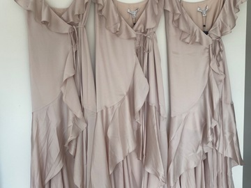 Selling: Shona Joy Luxe Bias Frill Dress Porcelain Size 8 and 10