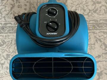 Renting out with online payment: XPOWER Mini Air Mover