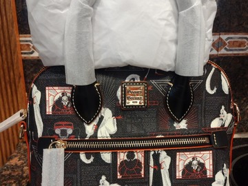 Selling with online payment: Dooney& Bourke Disney Cruella De Vil Satchel 