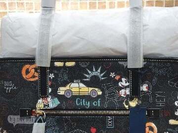 Selling with online payment: Mickey& Minnie Mouse New York City Dooney & Bourke Tote