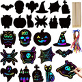 Comprar ahora: Halloween DIY scratch painting bookmark decoration - 216pcs