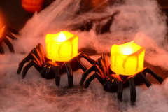 Comprar ahora: Halloween Pumpkin Lantern LED Electronic Candle Light - 24pcs