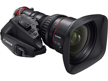 Rental - Per Day: Canon CINE-SERVO 17-120mm T2.95-3.9 EF or PL