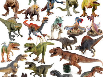 Comprar ahora: Jurassic simulation solid dinosaur model toy - 120pcs