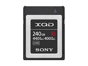 Rental - Per Day: Sony 240GB G Series XQD Memory Card
