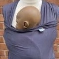 Rent out Weekly: Calin Bleu Mystic Blue Gauze Baby Wraparound Sling