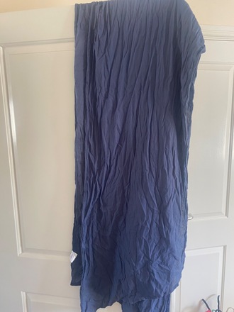 Calin Bleu Mystic Blue Gauze Baby Wraparound Sling pa rent