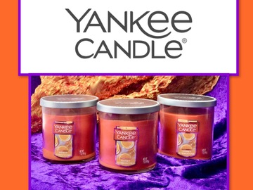 Buy Now: 3 pcs Yankee Candles retired seasonal honey Clementine 