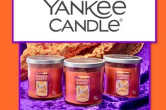 Buy Now: 3 pcs Yankee Candles retired seasonal honey Clementine 