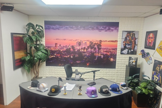 Podcast and photo studio 