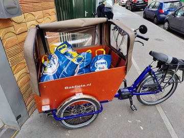 Location: Bakfiets électrique 