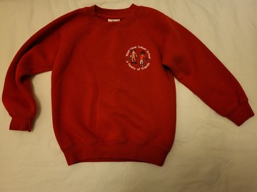 Selling With Online Payment: Red School sweatshirt