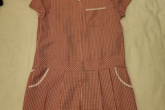 Selling With Online Payment: Red Summer shorts dress - playsuit - brand new