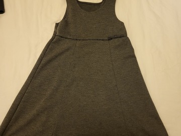 Selling With Online Payment: Grey Jersey pinafore