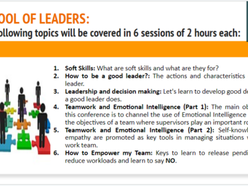 Event, Workshop, Training: SCHOOL OF LEADERS