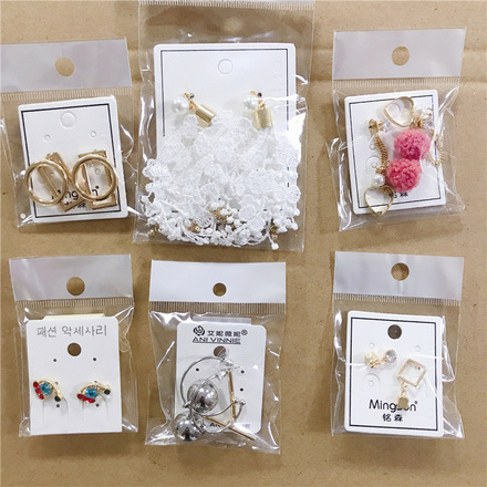 100pc fashion all-match earrings
