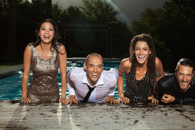 Pool party night!