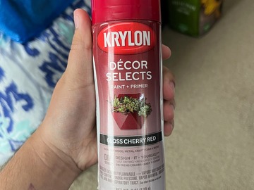 For Sale: red spray paint
