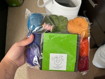 For Sale: felted creations heart banner kit