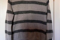 Selling: Grey Striped Jumper Small