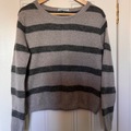 Selling: Grey Striped Jumper Small