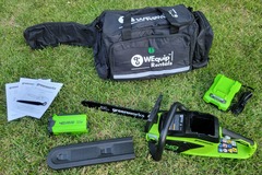 Renting out with online payment: Greenworks 14" Cordless Battery Brushless Chainsaw