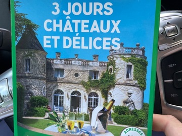 Vente: Coffret Wonderbox "3 Jours Châteaux et délices" (299,90€)